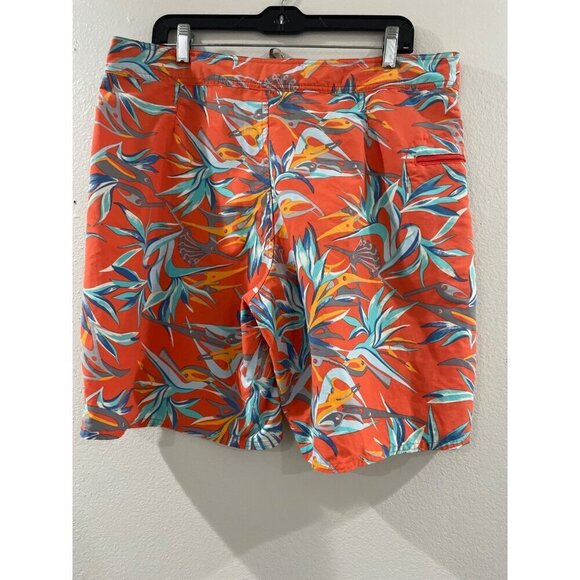 Patagonia Shorts Mens Bird of Paradise Wavefarer Boardshort Swim Trunks size 36 - Picture 2 of 5